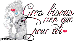 pour toi mon bisounours