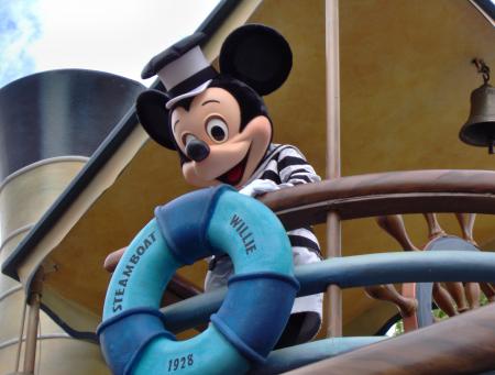 mickey à la parade